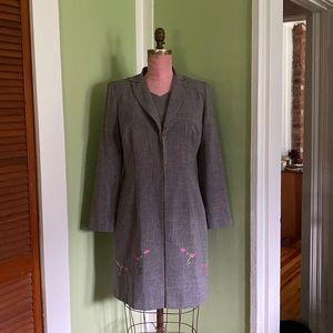 1990s Dress and Blazer Set